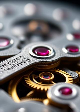 Макросъемка часового механизма
